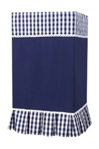Design Safe Cover Cover Home Shelf Cover Cover Checkered Fabric Bookshelf Dust Cover Audio Cover Cover SPS002 detail view-10